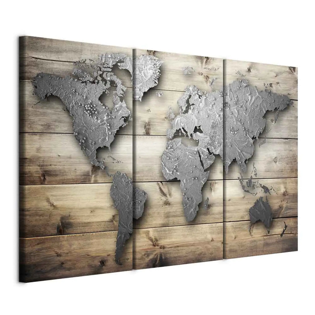 Canva with a card on the wood - the door to the world (X3), 88929