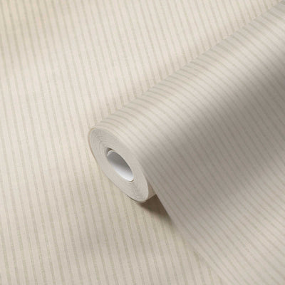 Maalaistyylinen raidallinen tapetti: beige - 1373152 AS Creation