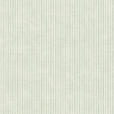 Country-style striped wallpaper: in shades of green - 1373155 AS Creation