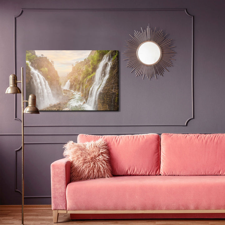 Kanva - 3D skats uz skaistajiem ūdenskritumiem, N-1549 X-ART