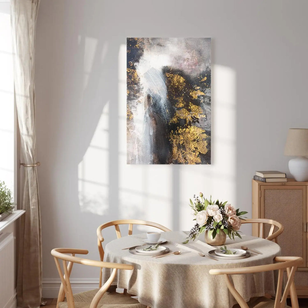 Canvas-taulut Kultainen aalto (x 1)