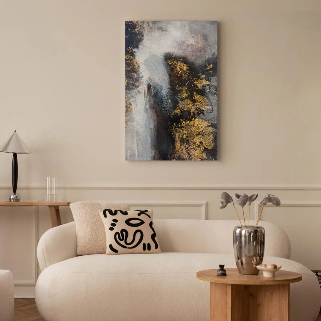 Canvas-taulut Kultainen aalto (x 1)