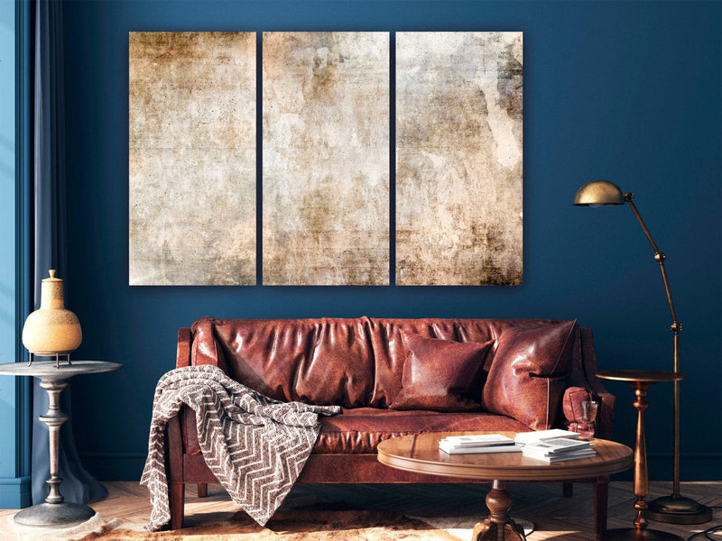 Canva - Abstract painting in soft brown tones, 151773 G-ART