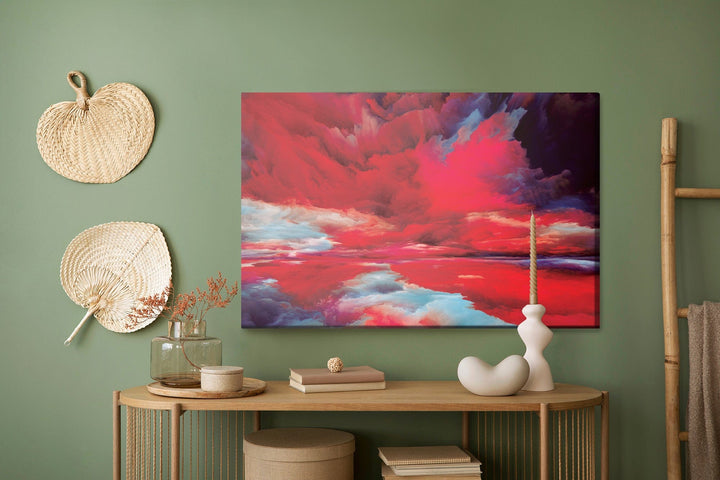 Kanva - Abstrakta sarkana debesis, N-893 X-ART