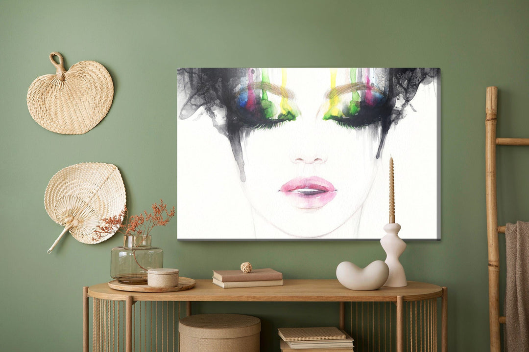 Kanva - Abstrakta sievietes seja, N-926 X-ART