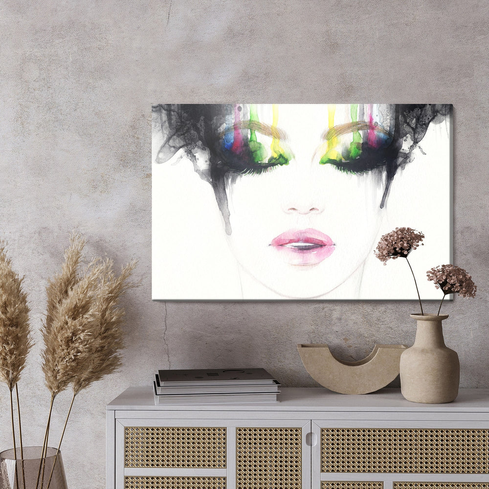Kanva - Abstrakta sievietes seja, N-926 X-ART