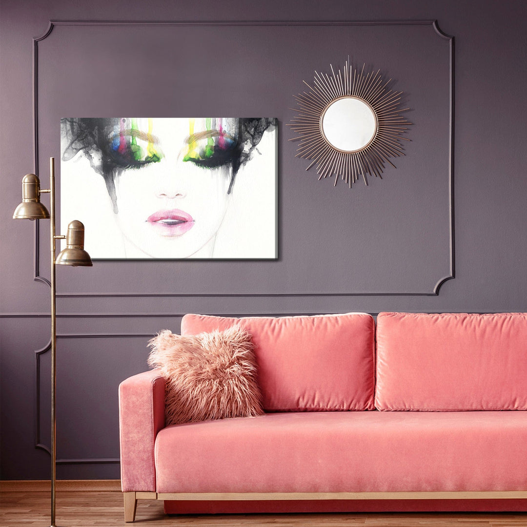 Kanva - Abstrakta sievietes seja, N-926 X-ART