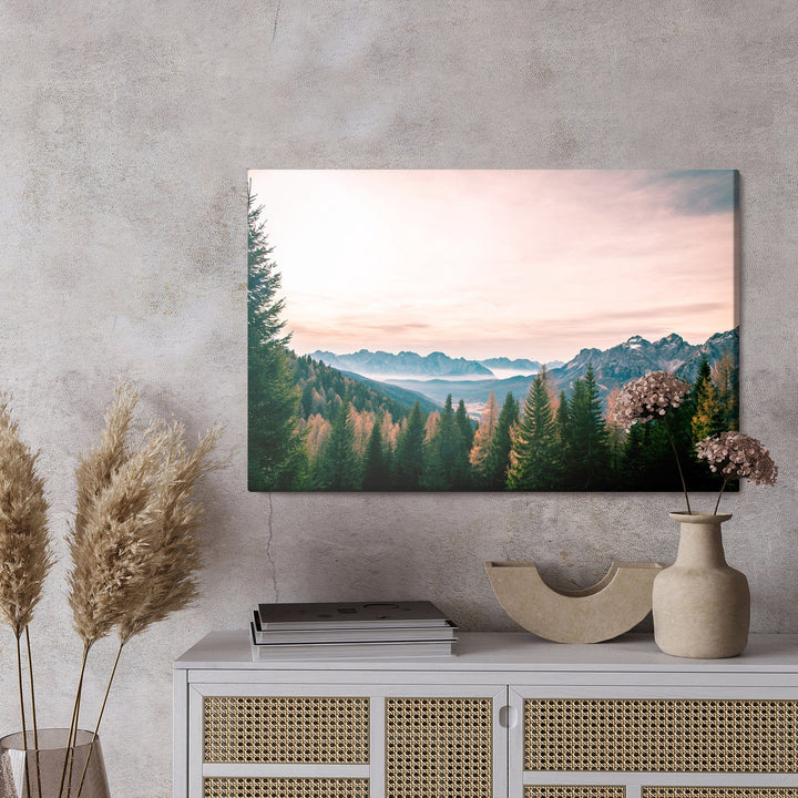 Kanva - Ainava ar Itālijas Alpiem, N-1070 X-ART