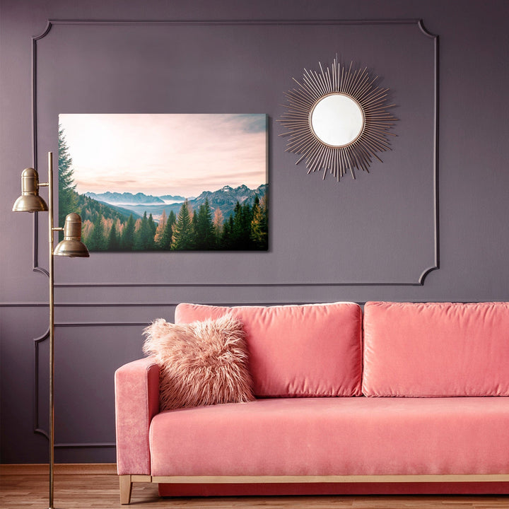 Kanva - Ainava ar Itālijas Alpiem, N-1070 X-ART