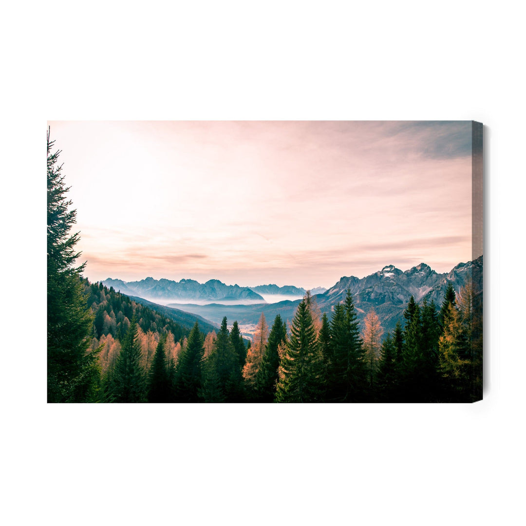 Kanva - Ainava ar Itālijas Alpiem, N-1070 X-ART