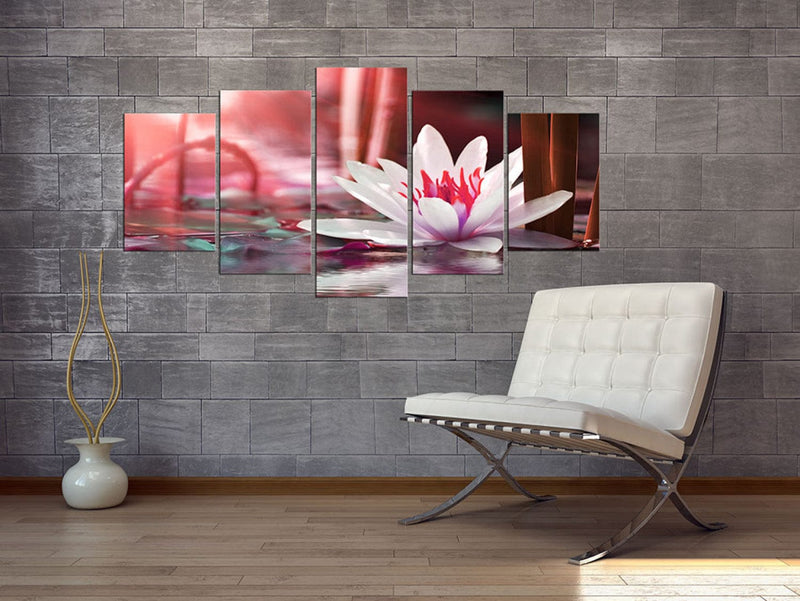 Canvas-taulut - Amaranthine lotus (x5) G-ART.