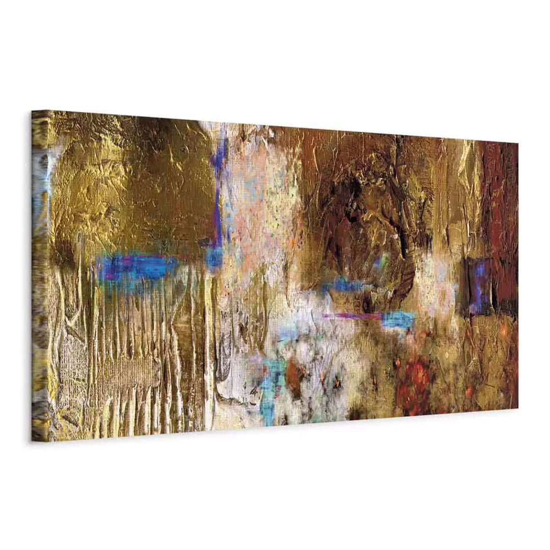 Glezna ar abstrakta rakstu - Zelta struktūra - dažādi izmēri ART XL