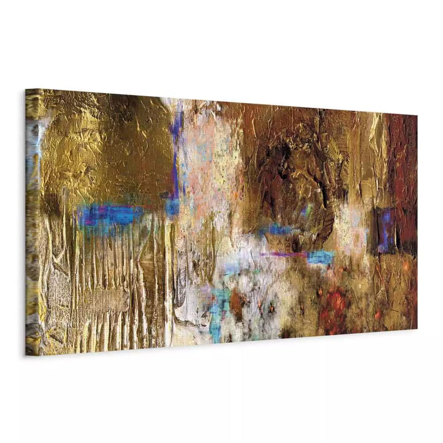 Glezna ar abstrakta rakstu - Zelta struktūra - dažādi izmēri ART XL