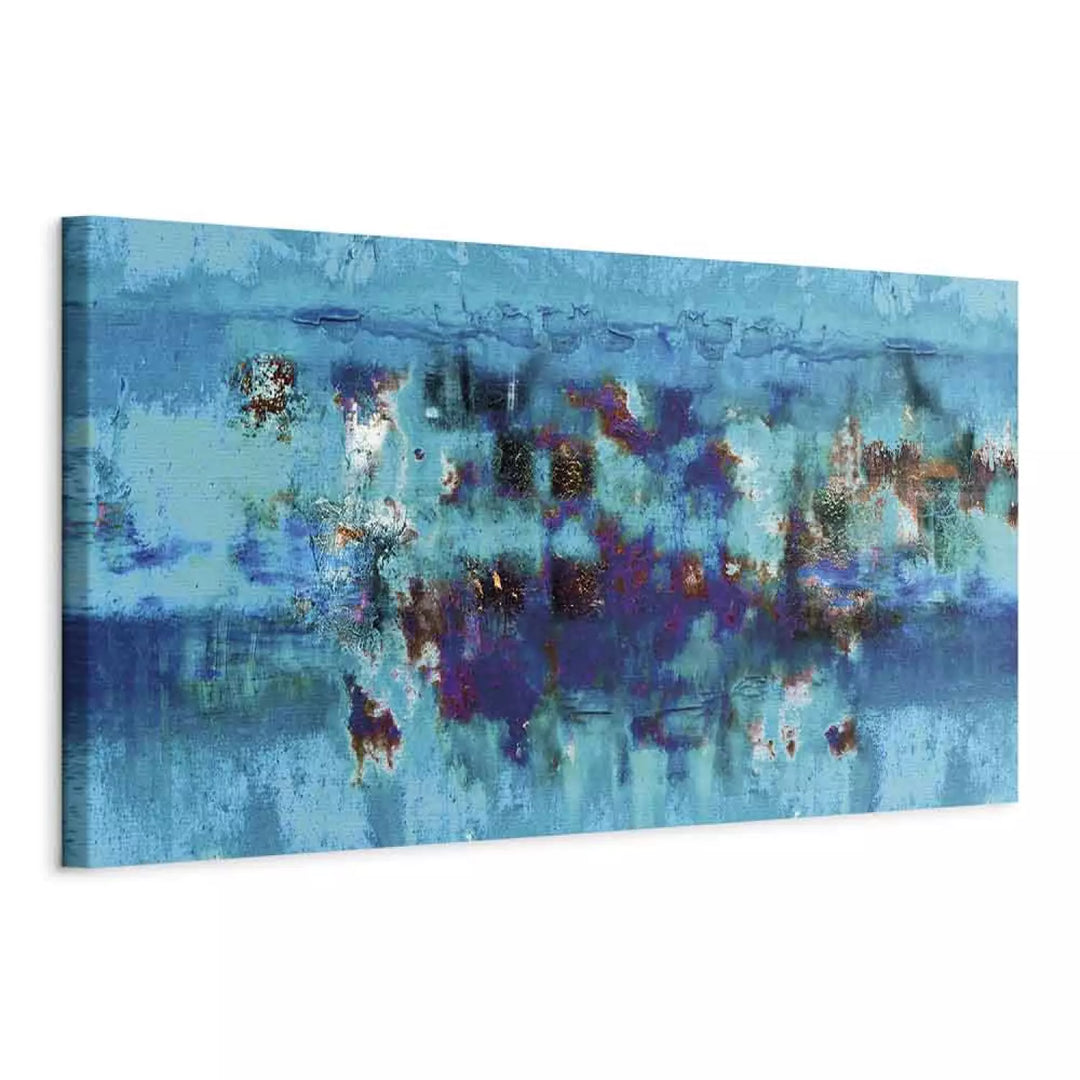 Abstrakta Glezna "Okeāns" (94023) – Zils Sienas Dekors ART XL