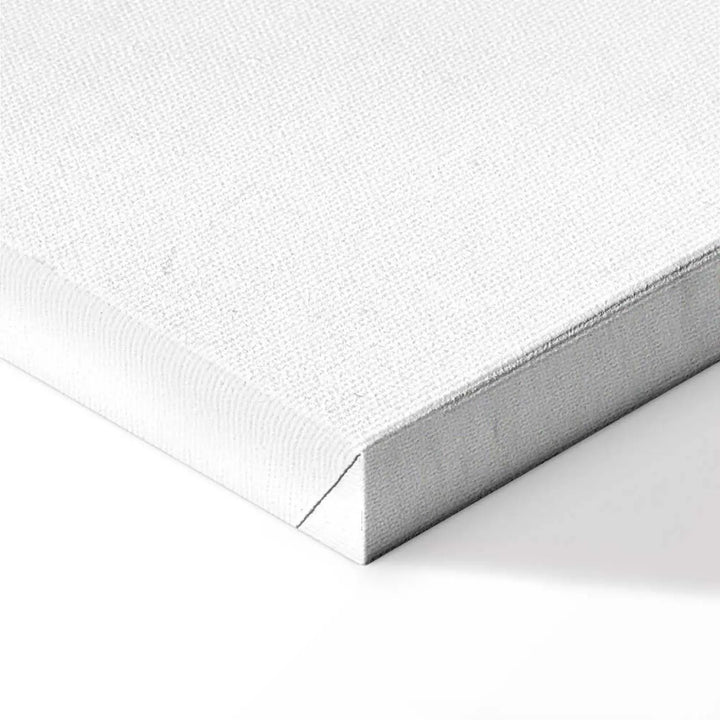 Glezna ar abstrakta rakstu uz balta pamata - Straume (x 1) - 131685 ART XL