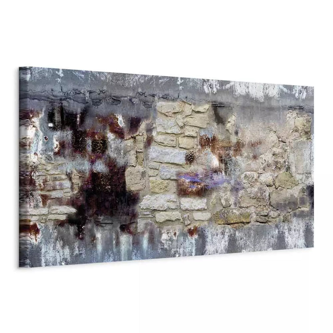Abstrakta Glezna "Akmens Laiks" – Ķieģeļu Tekstūras Imitācija ART XL