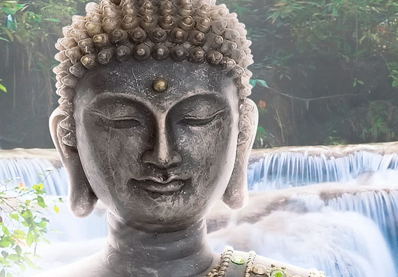 Канва Oriental - Будда и водопад, 50360 (x5) G-ART.