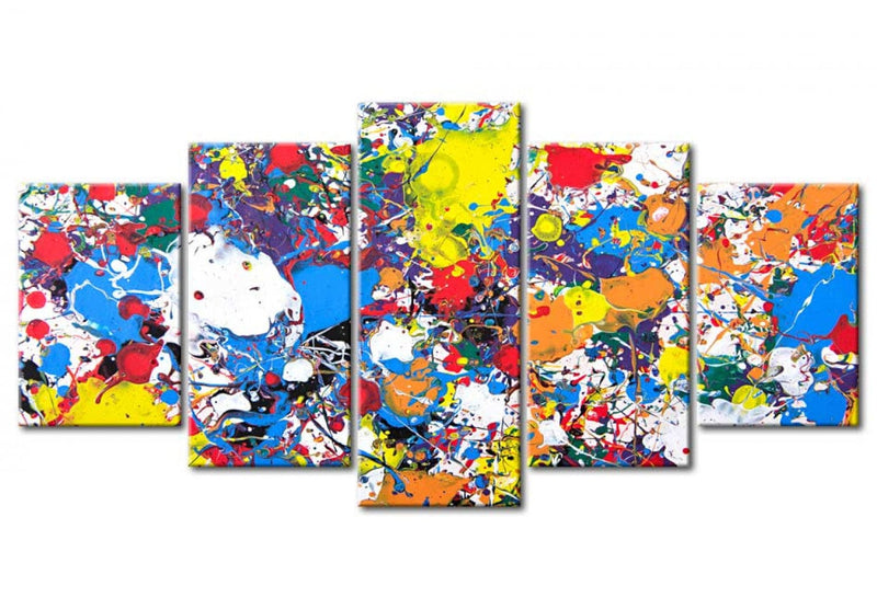 Канва с разноцветной абстракцией - Цветное воображение, (x5), 92012 G-ART