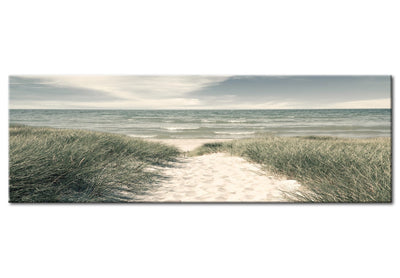 Glezna ar jūru mierīgos toņos - Jūras noslēpumi, 91666, (x1) Tapetenshop.lv.