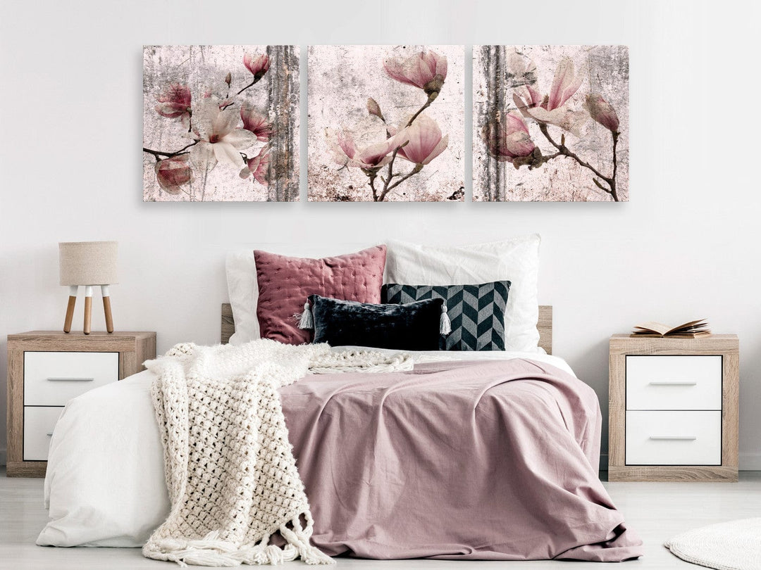Glena ar magnoliju rozā toņos - Liriskās magnolijas (x 3), 122781 G-ART