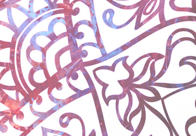 Paveikslai ant drobės su rožinės spalvos mandalos raštu, (x5), 94194 G-ART.