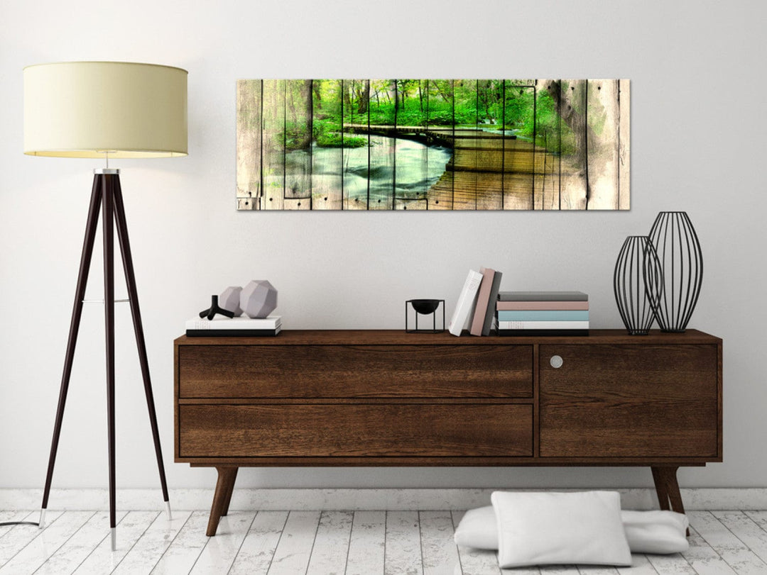 Glezna ar meža skatu - Atmiņas par mežu, 92068 (x1) G-ART.