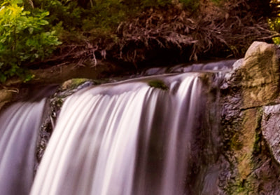 Canva with forest waterfall - Forest Waterfall, (x5), 90570 G-ART.