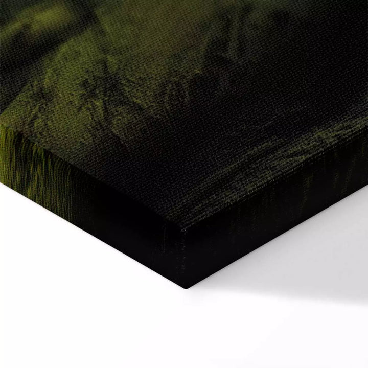 Kanva ar mežu - Saules gaismā, (x 1), 149658, zaļā krāsā ART XL