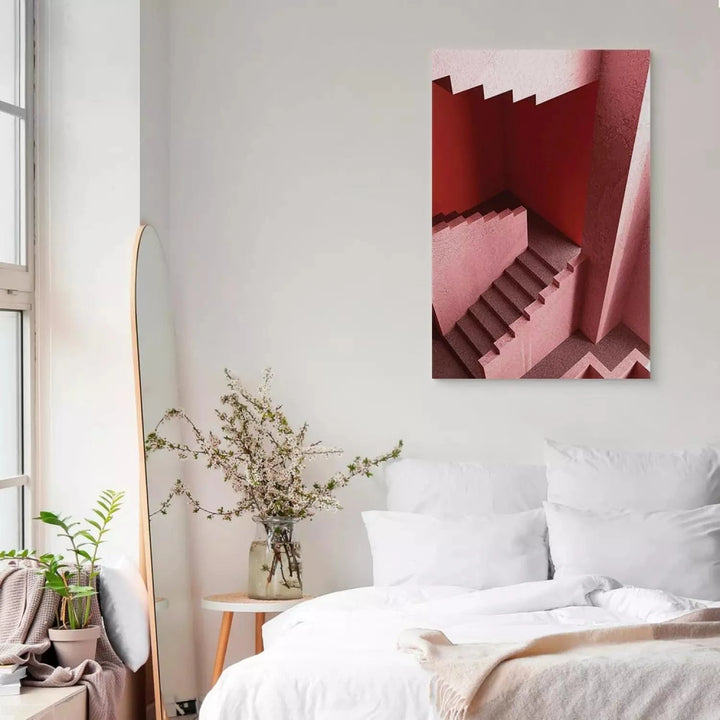 Kanva ar modernu 3D motīvu - Kāpnes uz nekurieni - modernai istabai G-ART