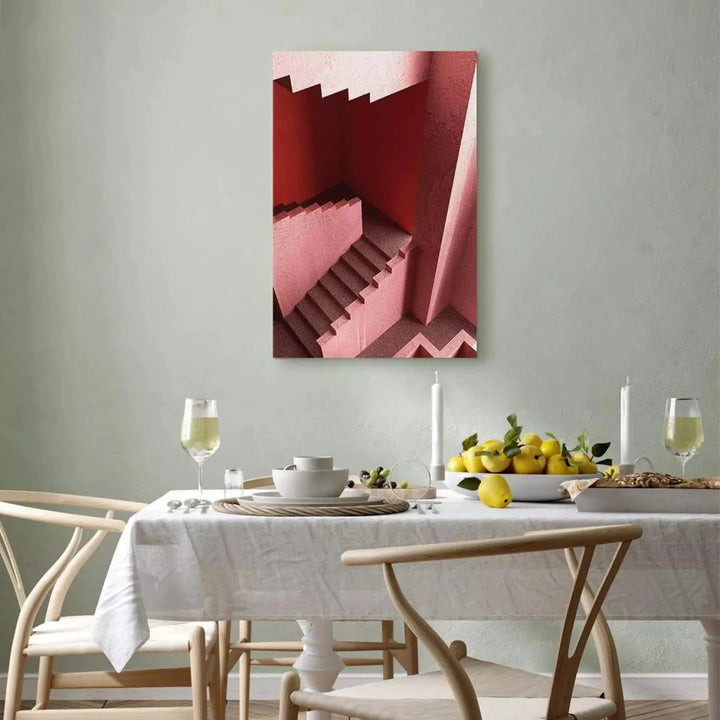 Kanva ar modernu 3D motīvu - Kāpnes uz nekurieni - modernai istabai G-ART