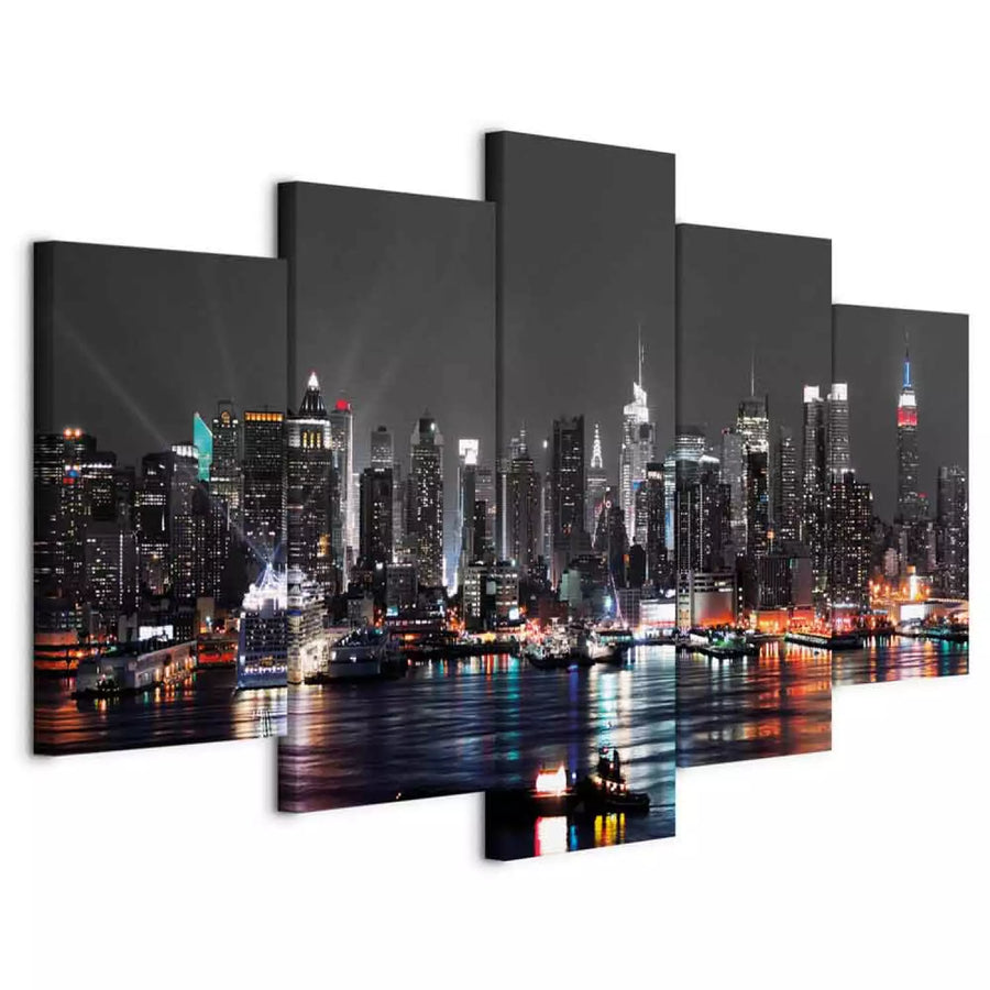 Glezna - ar Ņujorku - Pelēkas debesis, 50046 ART XL