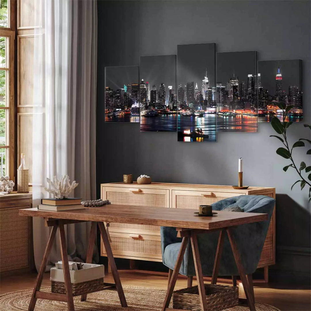 Glezna - ar Ņujorku - Pelēkas debesis, 50046 ART XL