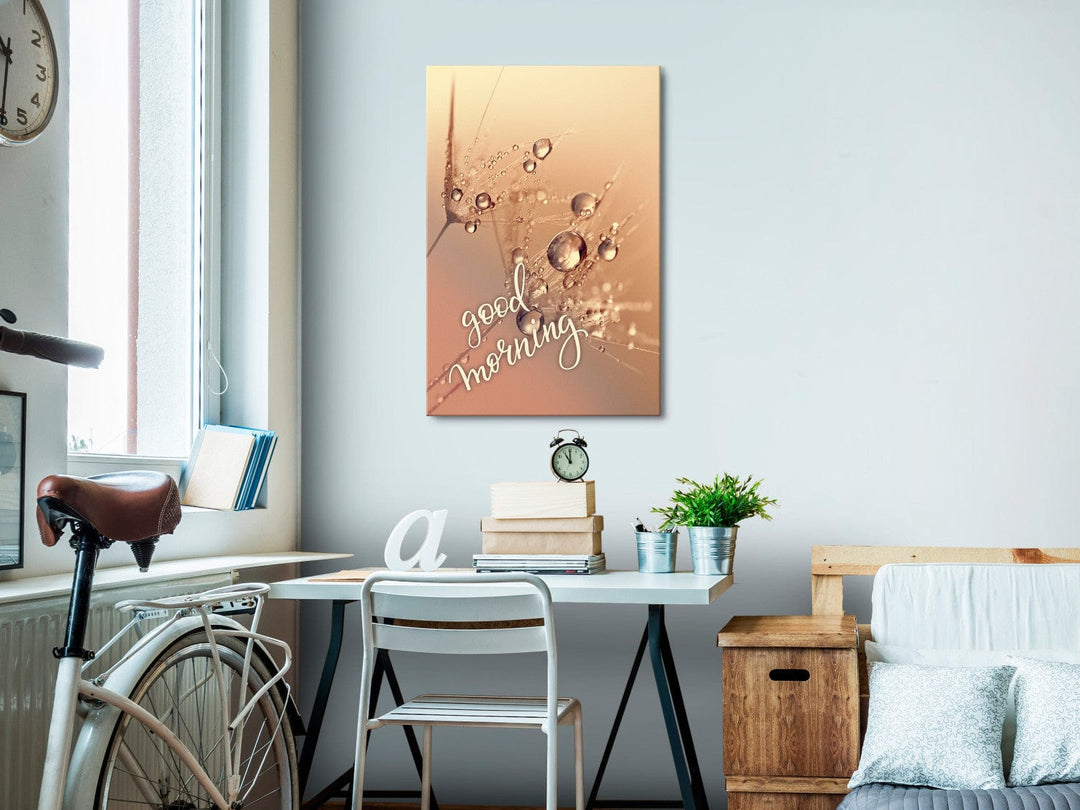 Glezna ar pienenēm un rasu - Labrīt, (x 1) - 116336  G-ART.