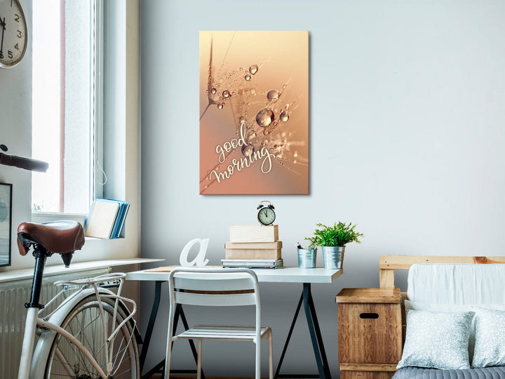 Glezna ar pienenēm un rasu - Labrīt, (x 1) - 116336  G-ART.