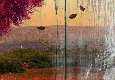 Canva with autumn landscape - Lovers' Autumn, (x5), 93006 G-ART.