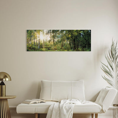 Glezna ar saulainu mežu - Meža patversme, (x1), 91569 Tapetenshop.lv.