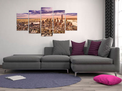 Canva overlooking New York - Insomnia in New York, 91395 (x5) G-ART.