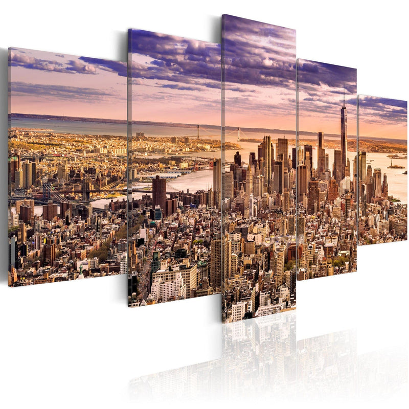 Canva overlooking New York - Insomnia in New York, 91395 (x5) G-ART.