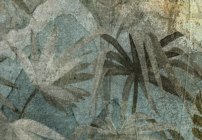 Canvas-taulut - trooppinen viidakko tummanvihreillä sävyillä, 151464 G-ART