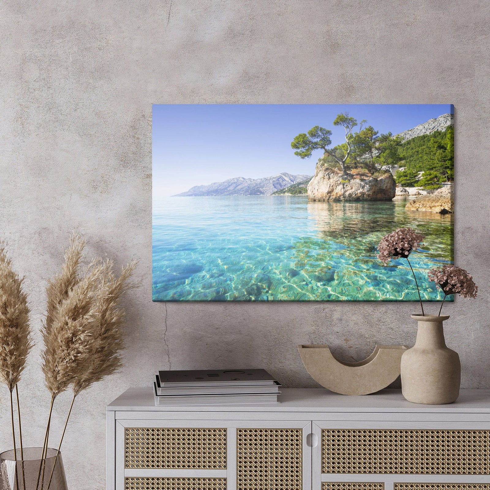 Kanva - Attēls Makarska Riviera, Horvātija, N-19 X-ART