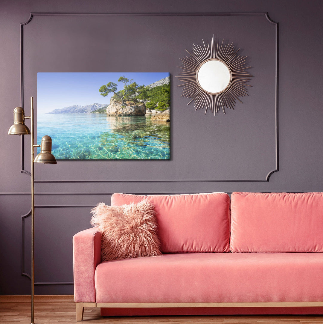 Kanva - Attēls Makarska Riviera, Horvātija, N-19 X-ART