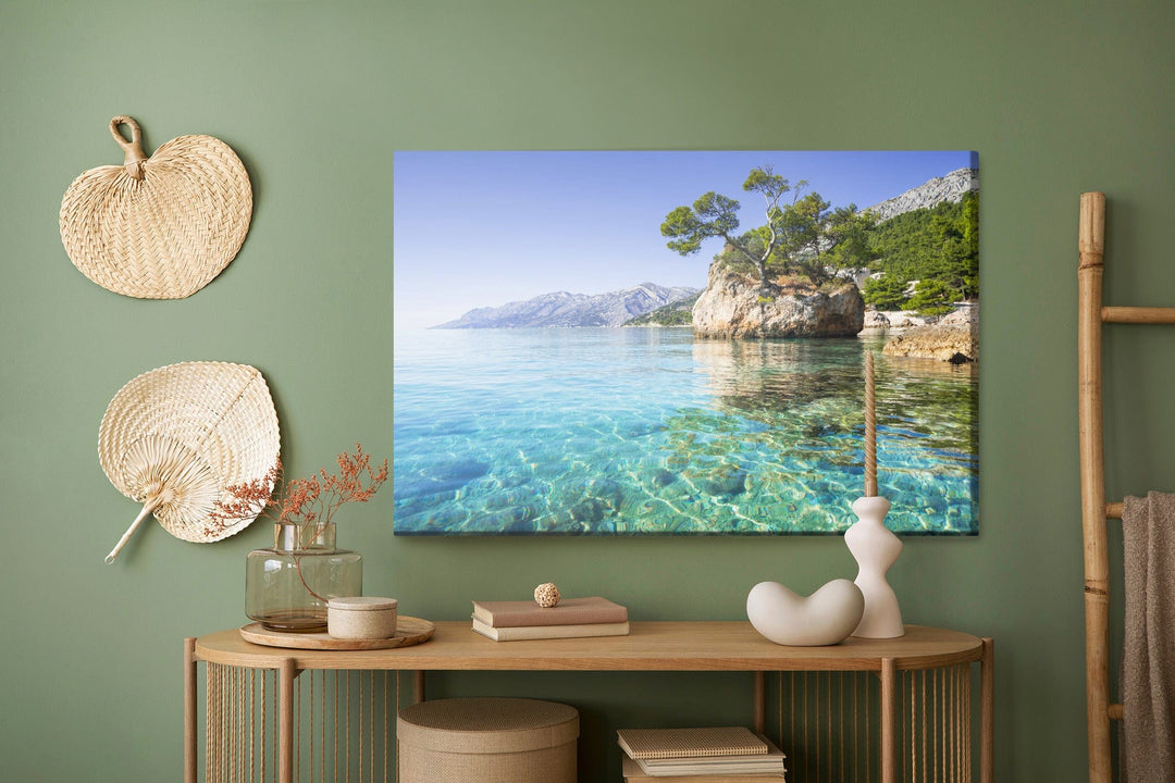 Kanva - Attēls Makarska Riviera, Horvātija, N-19 X-ART