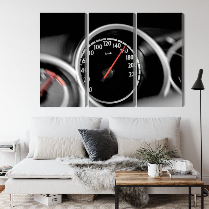 Kanva - Automašīnas spidometrs, N-2930 X-ART