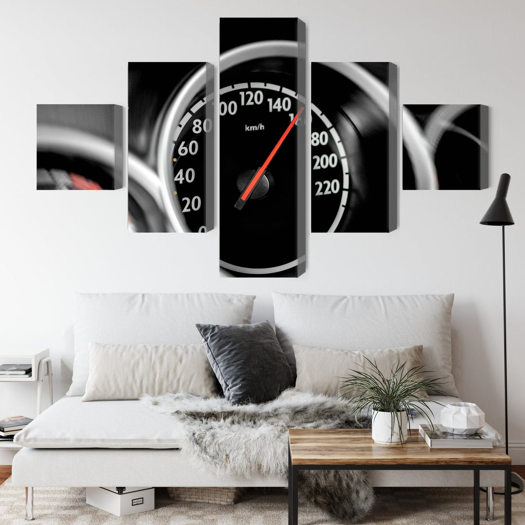 Kanva - Automašīnas spidometrs, N-2933 X-ART