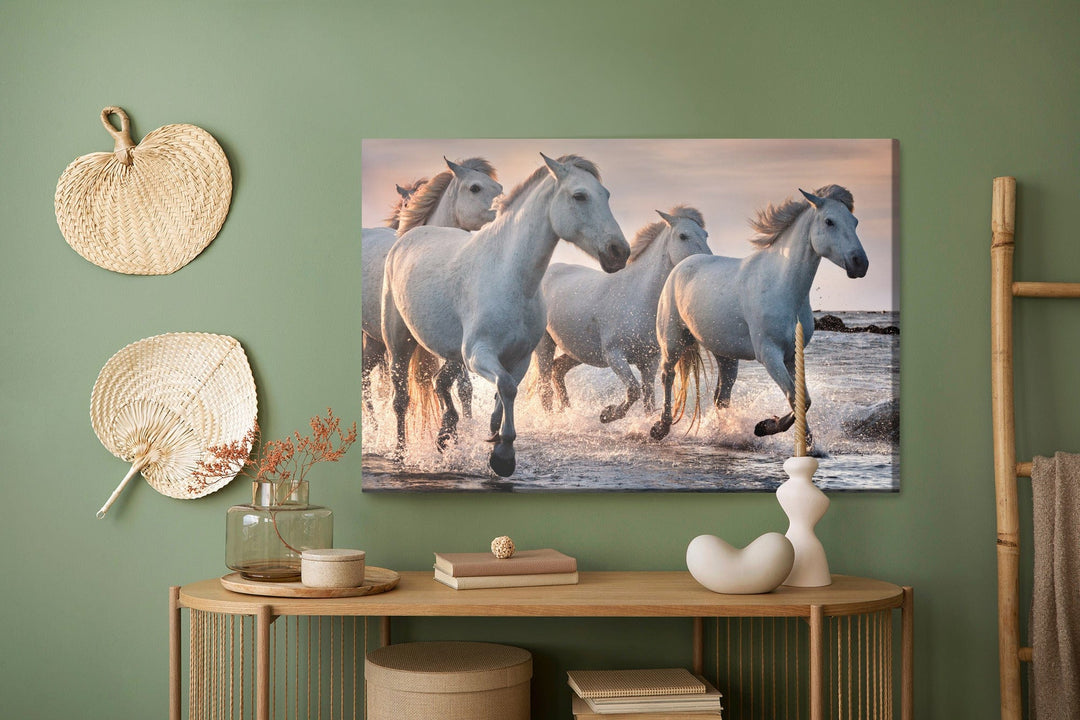 Kanva - Balta zirgi jūrā, N-390 X-ART