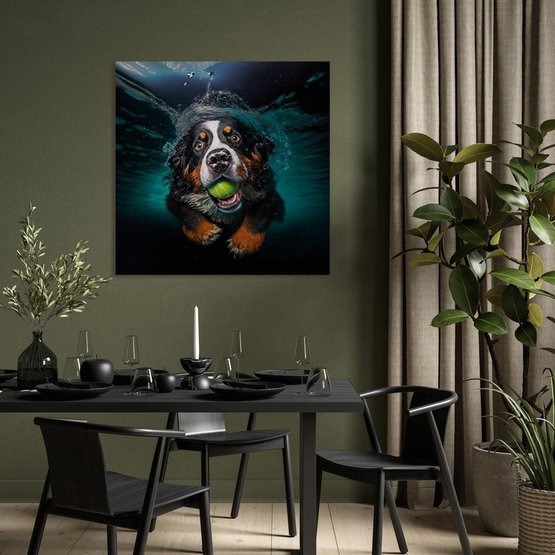 Kanva - Bernes ganu suns, peldošs suns ar bumbu mutē, 150182 G-ART