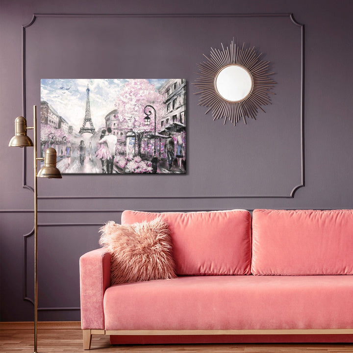 Kanva - Bērnu ratiņi Parīzes ielās, N-1097 X-ART