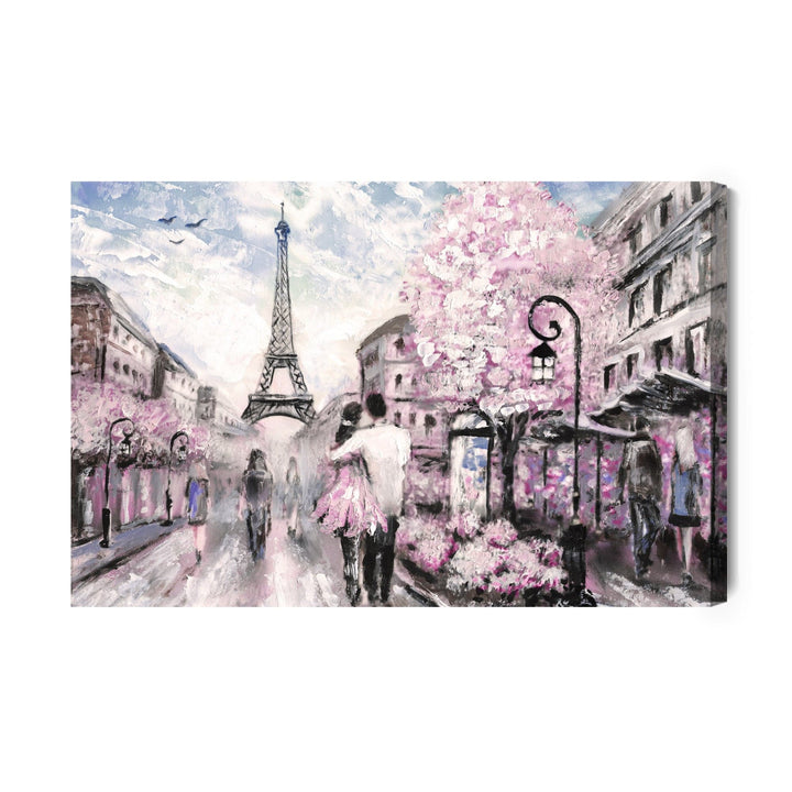 Kanva - Bērnu ratiņi Parīzes ielās, N-1097 X-ART