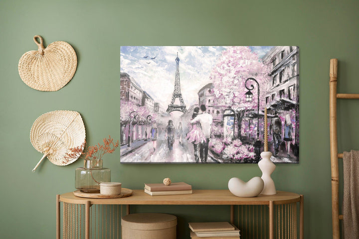 Kanva - Bērnu ratiņi Parīzes ielās, N-1097 X-ART