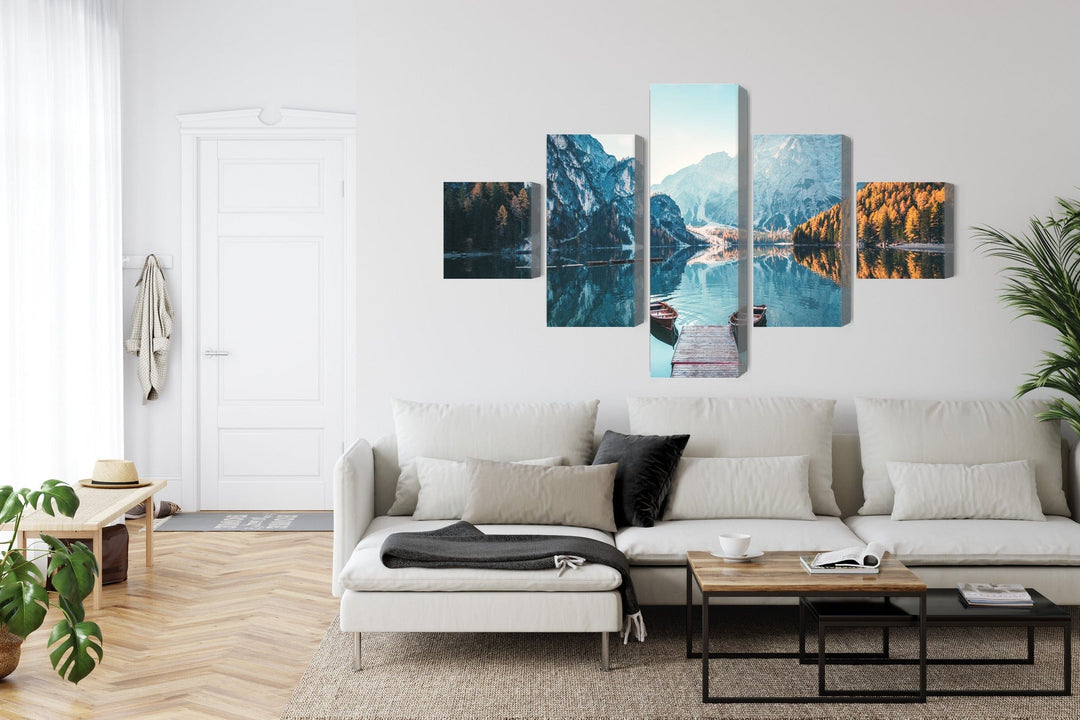 Kanva - Braies ezers Itālijas Dolomītos 3D, N-4404 X-ART